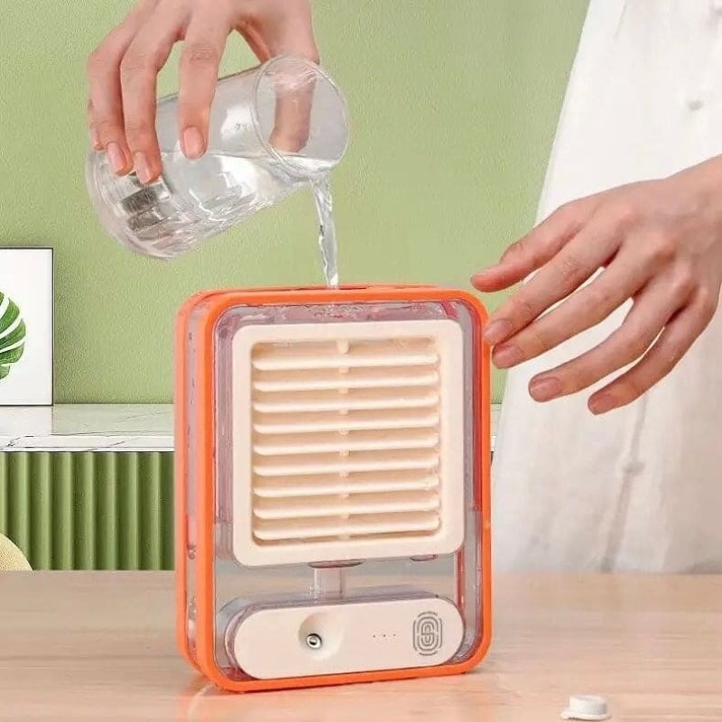Portable Rechargeable USB Air Cooler Fan