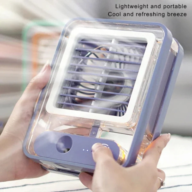Portable Rechargeable USB Air Cooler Fan