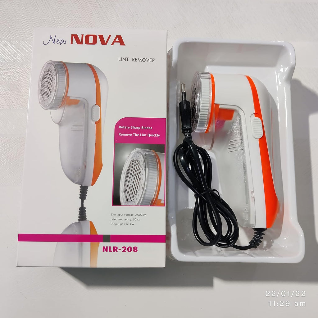 Nova Lint Remover Sharp Blades for Wool & Fabric Care