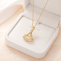 Elegant Diamond Necklace | قلادة ألماس أنيقة