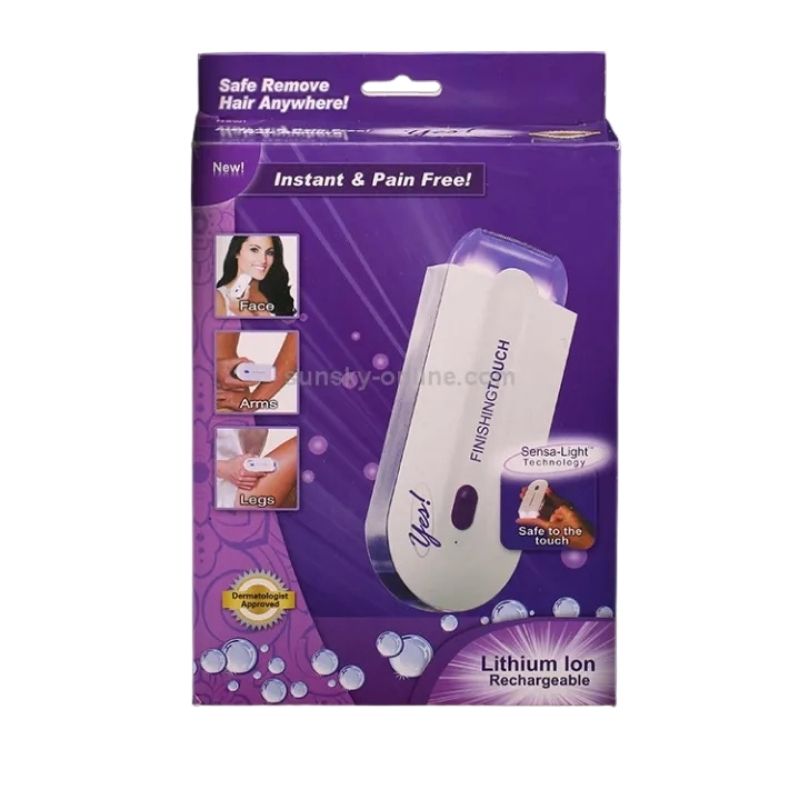 2-in-1 Rechargeable Painless Hair Remover for Face & Body