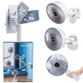 3-in-1 Clip Fan Handheld, Desktop & Wall Mounted Portable Fan 3 Speed Modes